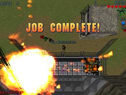 Click to view large image Final generator is destroyed. Big message says “JOB COMPLETE!”