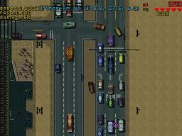 Click to view large image Freeway junction in the desert gives access to Prison.