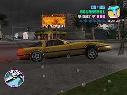 Click to view large image Skidding through a junction with the Banshee