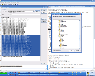 TextStudio&rsquo;s &lsquo;Multiple Open&rsquo; window.