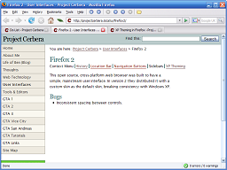 Firefox 2 with various Add-ons.