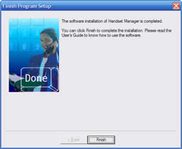 You can click Finish to complete the installation. Please read the User’s Guide to know how to use the software.