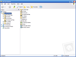 Windows Explorer shows the My Documents folder.